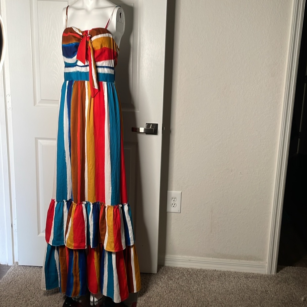 The sang striped Maxi dress
